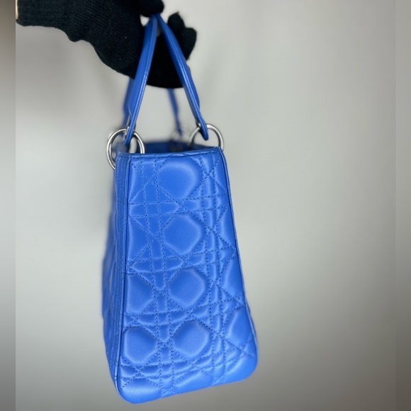 Preloved Lady Dior Pastel Blue Cannage - Picture 7 of 7